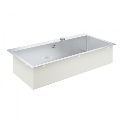 GROHE 31586SD1 Évier K800 120-S 1024 x 510mm acier inox brossé