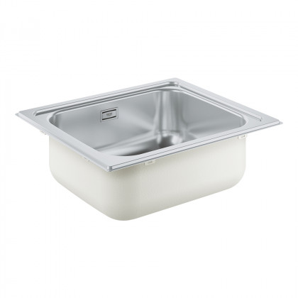 GROHE 31719SD0 évier K200 60-S 533 x 457mm acier inox brossé