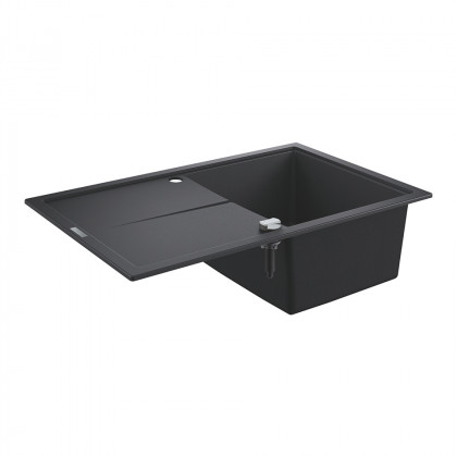 GROHE 31639AP0 évier K400 50-C 780 x 500mm granit noir