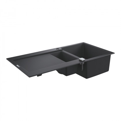 GROHE 31646AP0 évier K500 60-C 1000 x 500mm granit noir
