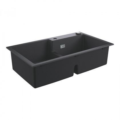 GROHE 31649AP0 évier K500 90-C 860 x 500mm granit noir