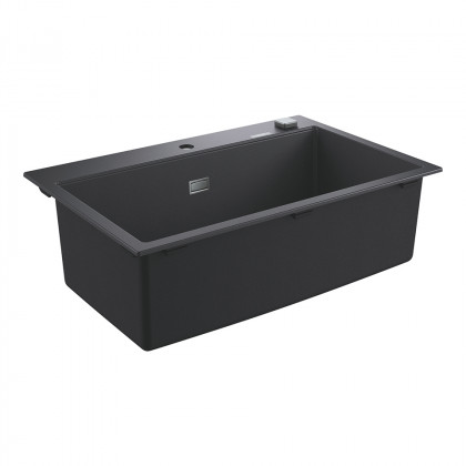 GROHE 31652AP0 Évier K700 80-C 780 x 510mm granit noir