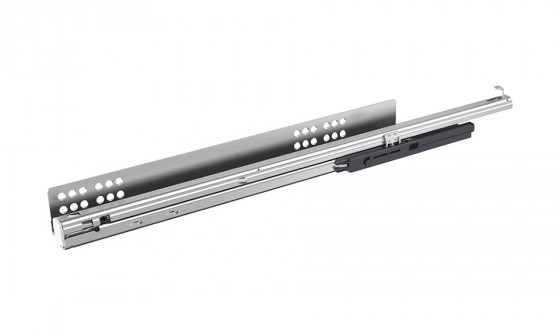 HETTICH 9243701 Atira coulisse a sortie totale, Quadro V6, 470mm/30kg, côté 18mm