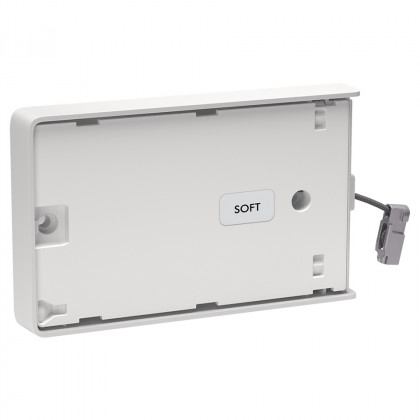 IF abattant KIARO EASY, inf., fin, soft-close, blanc