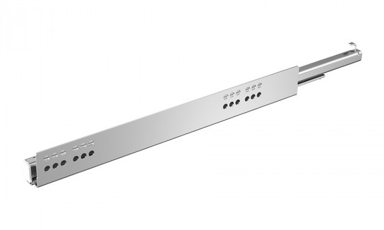 HETTICH 9243702 Atira coulisse a sortie totale, Quadro V6, 470mm/30kg, côté 18mm