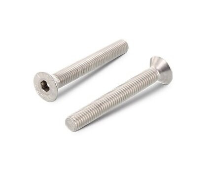 WC Vis M6x25 pour fixation sur panneau 18 mm inox A4