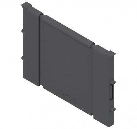 BLUM ZSI.010Q Orga Line coupe transversale 88mm gris BLUM ZSI.010Q Orga Line coupe transversale 88mm gris