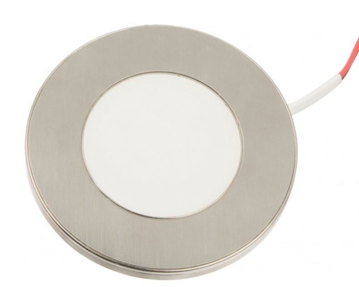 LED spot BAILEN 12V 3W blanc neutre, acier brossé