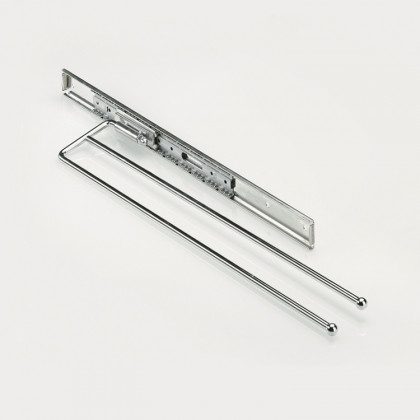 HETTICH 49234 porte-manteau 2 bras coulissant et pivotant pour serviettes