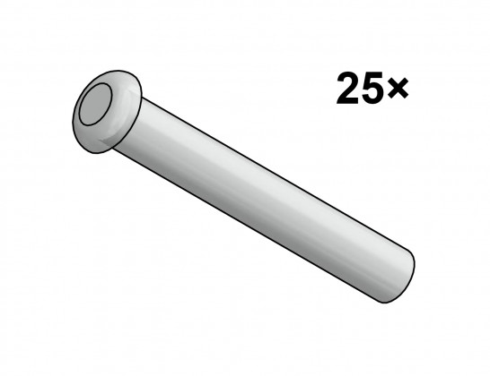 LEHMANN serrure Captura type 10 unité optique avec goupille 25 pcs