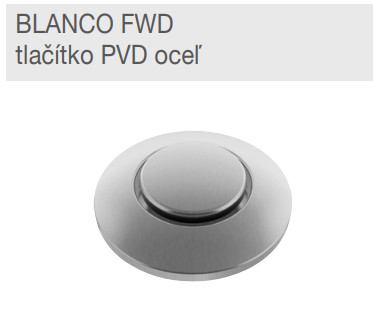BLANCO 526768 accessoires bouton FWD acier PVD