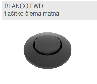 BLANCO 526770 accessoires bouton FWD noir