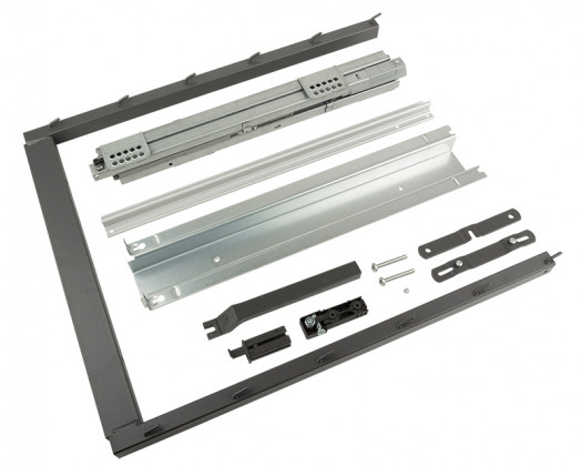 KES 005450 Dispensa Junior SLIM cadre, 640-728mm, anthracite KES 005450 Dispensa Junior SLIM cadre, 640-728mm, anthracite