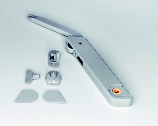 KES FREElight abattant, type D, gris