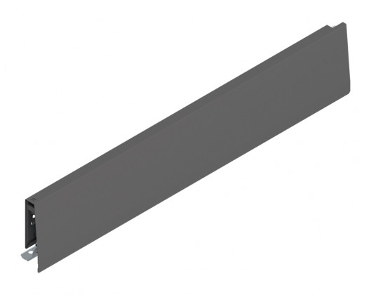 BLUM 470M5002S Merivobox, côté M 500mm, gris foncé OG, droit