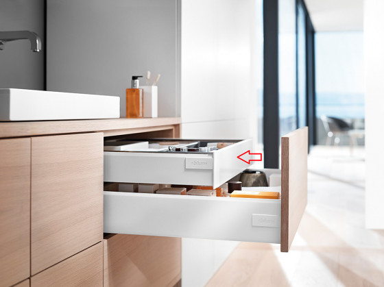K-BLUM Antaro, tiroir M 600mm/30kg, Blumotion/TOB, blanc, intérieur
