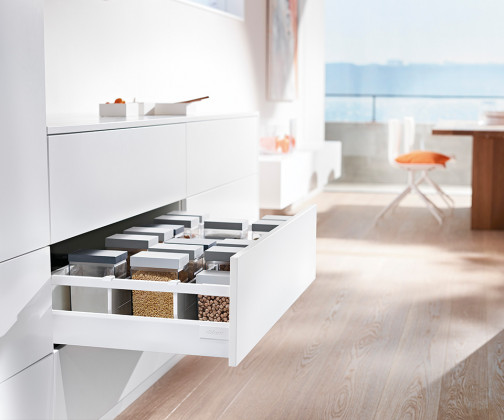 K-BLUM Antaro, tiroir C 500mm/65kg, Blumotion/TOB, blanc, vis a bois K-BLUM Antaro, tiroir C 500mm/65kg, Blumotion/TOB, blanc, vis a bois