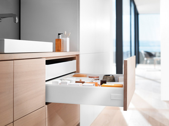 K-BLUM Antaro, tiroir K 600mm/30kg, Blumotion/TOB, blanc, vis a bois
