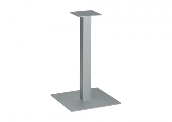 STRONG Pied de table central 450x450mm argent STRONG Pied de table central 450x450mm argent