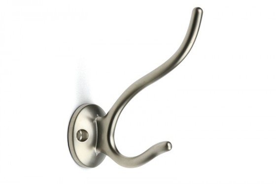 TULIP porte-manteau Rapallo nickel mat + vis