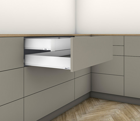 K-BLUM Merivobox tiroir M 500mm/70kg, blanc, intérieur