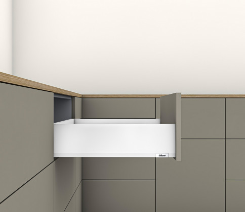 K-BLUM Merivobox tiroir K 300mm/40kg, blanc, Inserta
