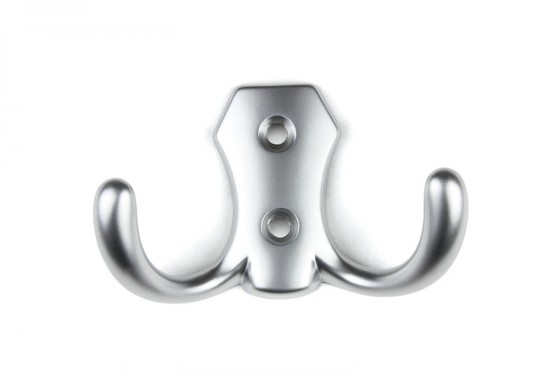 TULIP porte-manteau Lugo chrome mat + vis