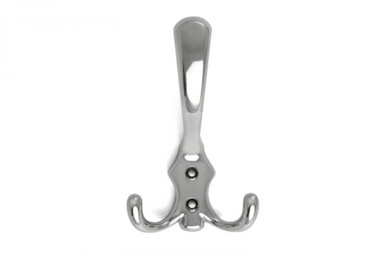 TULIP porte-manteau Lugo XL chrome brillant + vis TULIP porte-manteau Lugo XL chrome brillant + vis