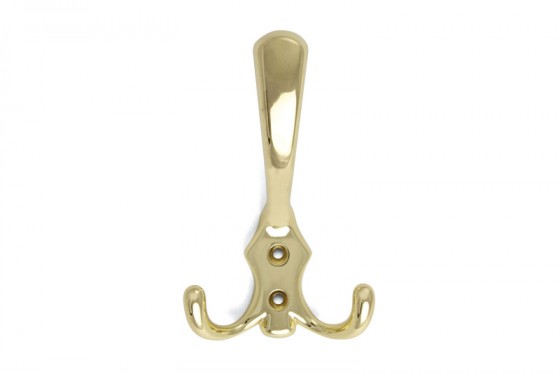 TULIP porte-manteau Lugo XL doré brillant + vis TULIP porte-manteau Lugo XL doré brillant + vis