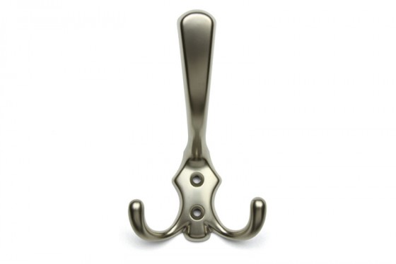 TULIP porte-manteau Lugo XL nickel mat + vis