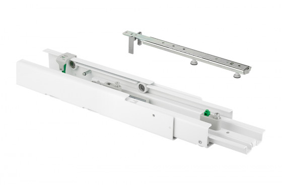 KES 084235 Dispensa, tiroir coulissant pour armoire alimentaire, 100kg, blanc