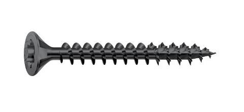 SPAX vis a bois 4x40 tete fraisée TXS, W, 4C MH, zinc noir