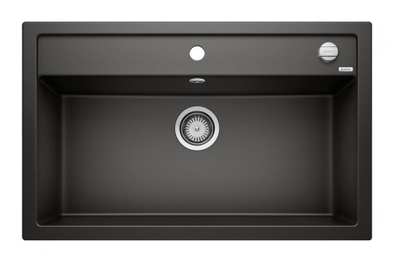 BLANCO 525877 Évier Dalago 8 avec excentrique Silgranit PuraDur noir BLANCO 525877 Évier Dalago 8 avec excentrique Silgranit PuraDur noir