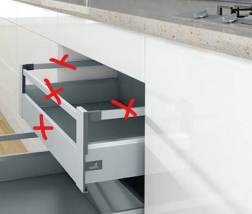 K-HETTICH ArciTech, intérieur, argent, 270/126/218, 40kg, SiSy