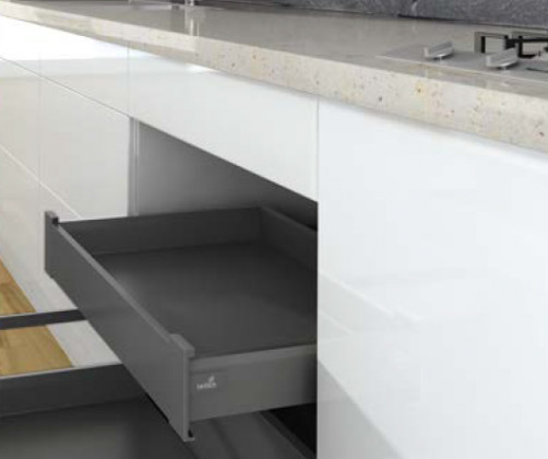 K-HETTICH ArciTech tiroir int. 94, 500mm/40kg, antracite, SiSy