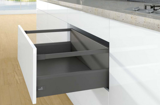 K-HETTICH ArciTech, frontal, anthracite, 550/126/250, 60kg, SiSy