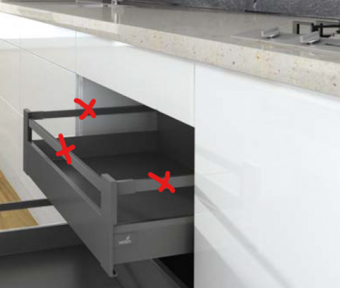 K-HETTICH ArciTech, interieur, anthracite, 650/94/186, 40kg, SiSy