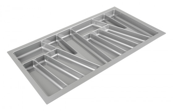 StrongIn buffet 830x435mm argent métallisé