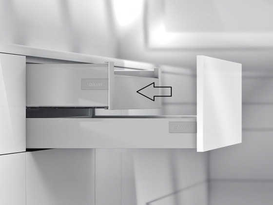 K-BLUM Antaro, tiroir K 600mm/30kg, Blumotion/TOB, gris, intérieur