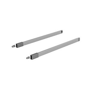 K-HETTICH Arcitech reling longitudinal 500 argenté L+P