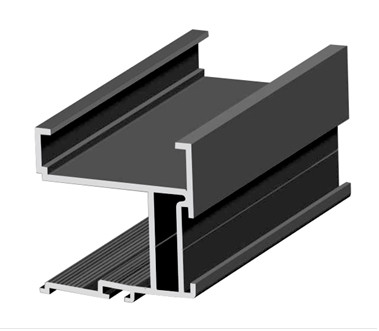 SEVROLL 05909 Rekord profil de poignée 18mm 2,70m noir mat SEVROLL 05909 Rekord profil de poignée 18mm 2,70m noir mat