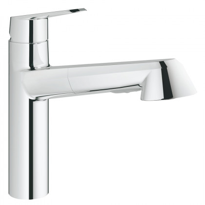 GROHE 32257002 Robinet Eurodisc Cosmopolitan douche extractible dual chrome