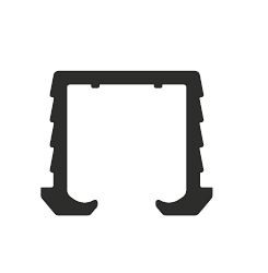 TERNO profil supérieur 2175/A elox 2m