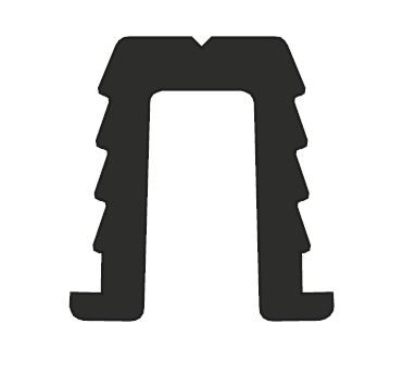 TERNO profil inférieur 2170/A elox 2m