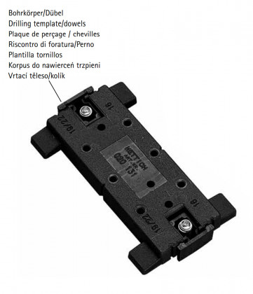 HETTICH 20131 DrillJig VB corps de perçage pour tourillons