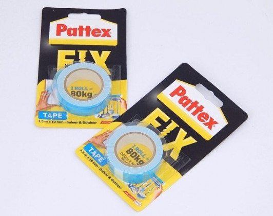 PATTEX ruban adhésif double face - 80 kg 1,5m