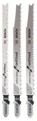 BOSCH 2608900549 3-piece set of saw blades T308BF/BOSCHF BOSCH 2608900549 3-piece set of saw blades T308BF/BOSCHF