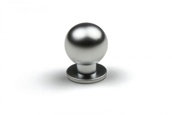 TULIP knop Tomic grand chrome mat + vis