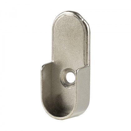 StrongWire support de tringle a vetements ovale, avec pointes, chrome StrongWire support de tringle a vetements ovale, avec pointes, chrome