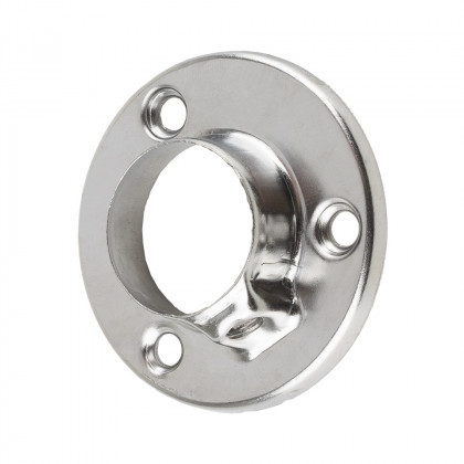 StrongWire support de tringle a vetements rond, D=25mm, chrome